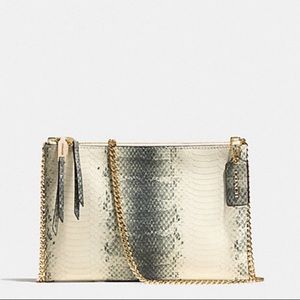 Python coach purse